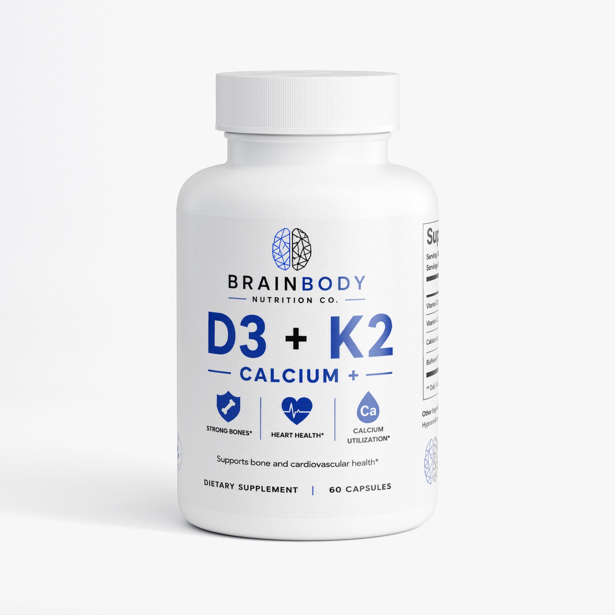 Vitamin D3 + K2 + Calcium