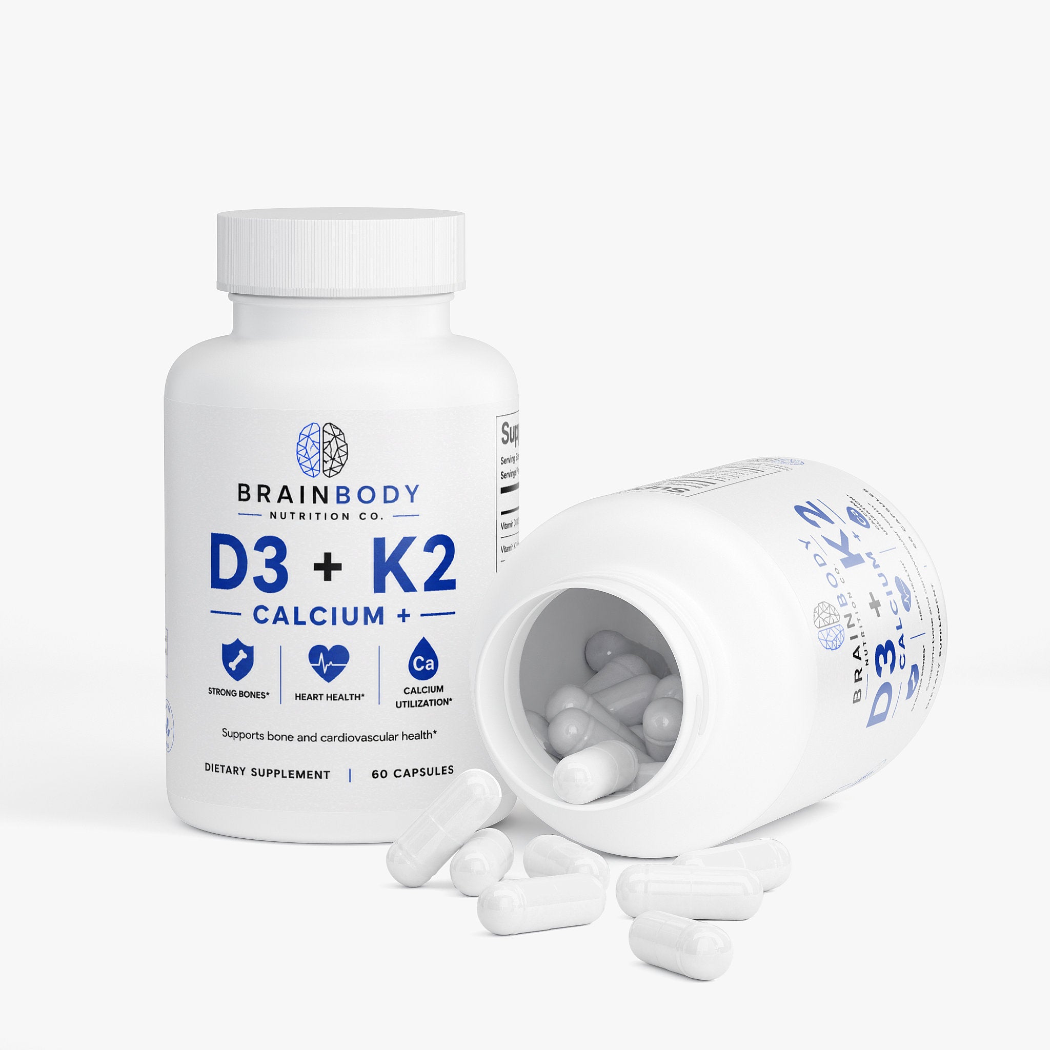 Vitamin D3 + K2 + Calcium